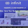 Infinit - Mehrfunktionaler Anpassbarer Magento 2 und 1-Thema