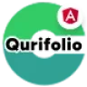 Qurifolio - Angular 19 Personal Creative Portfolio
