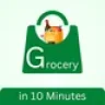 GroceryHub - 10 Minute App Mehrverwaltungscher Quick Handels- und E-Commerce App | AI-Blick | Mehr Warenkorb