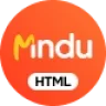Mindu – Schulen & Online-Kurse HTML-Template