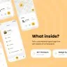 Snail Taxi booking app UI Kit