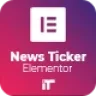 News Ticker For Elementor